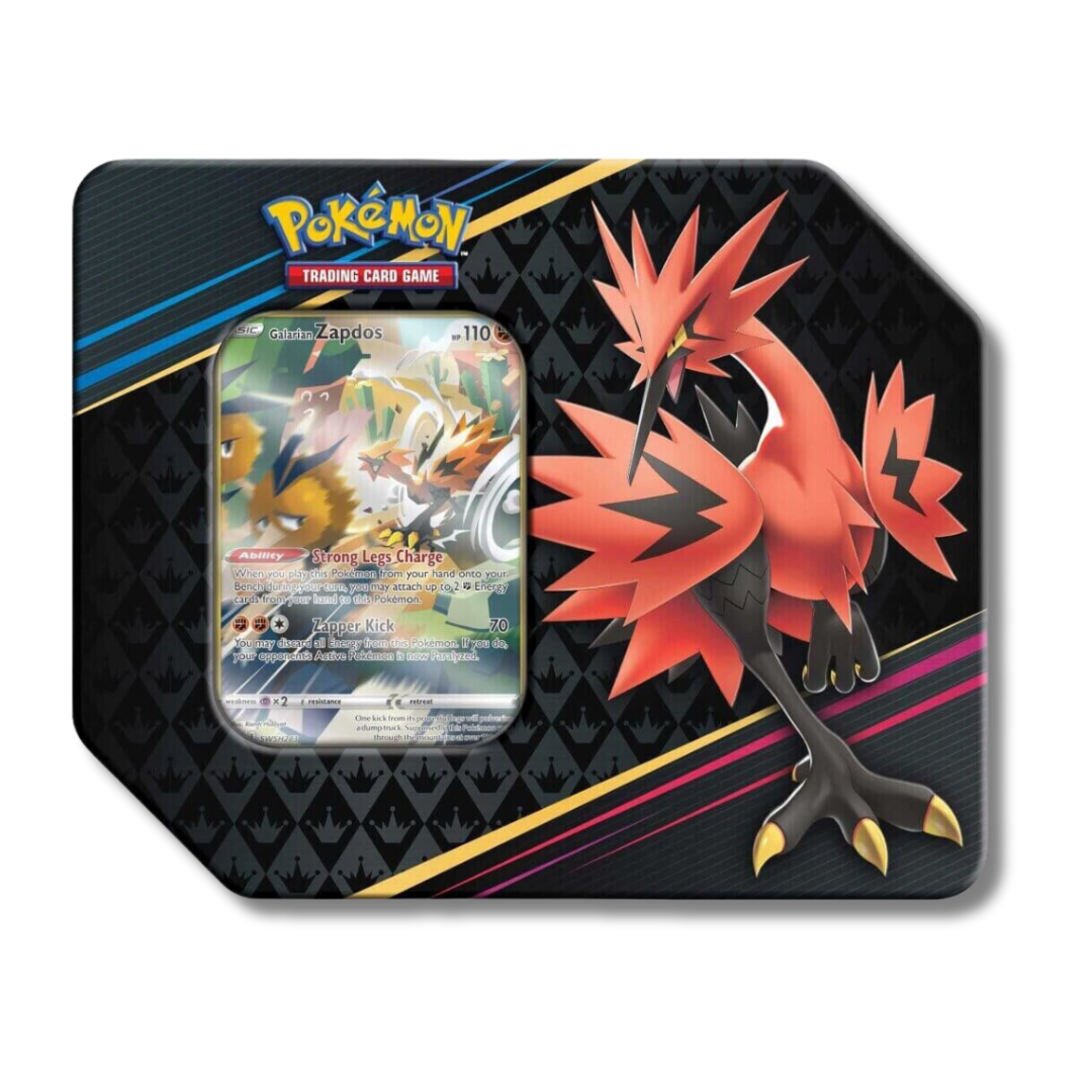 Pokémon TCG: Crown Zenith 'Moltres' Tin