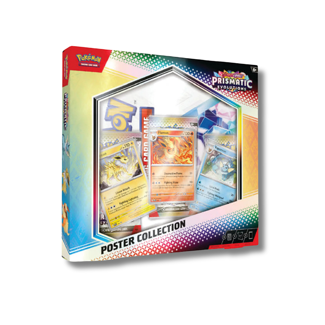 Pokémon TCG: Prismatic Evolutions Poster Collection