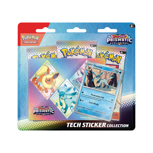 Pokémon TCG: Prismatic Evolutions Tech Sticker Collection (Assorted)