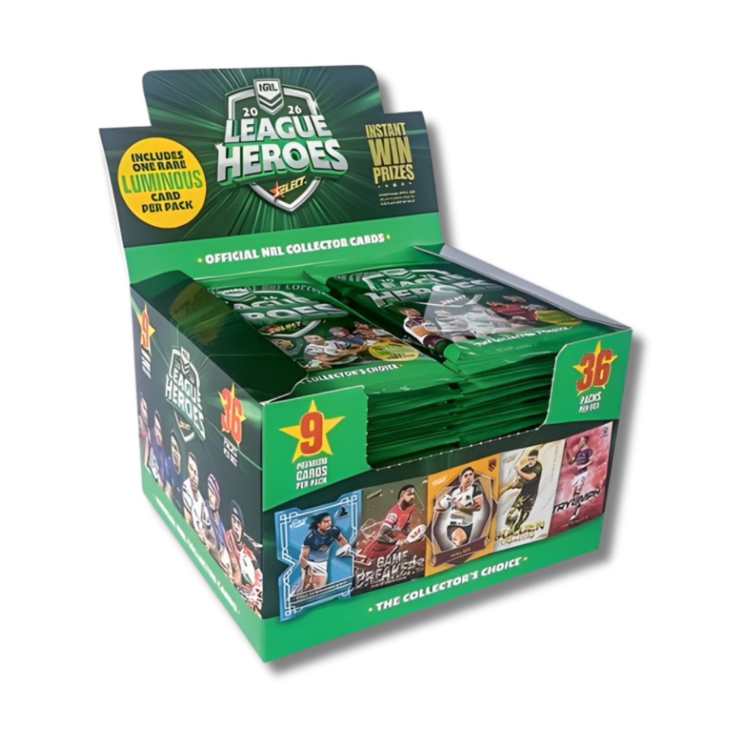 NRL 2026 League Heroes 'Collector's Choice' Box