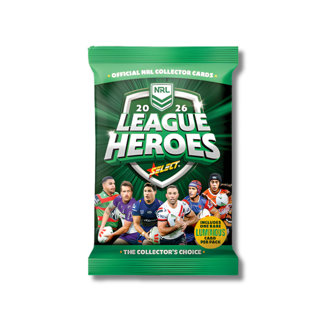 NRL 2026 League Heroes 'Collector's Choice' Pack