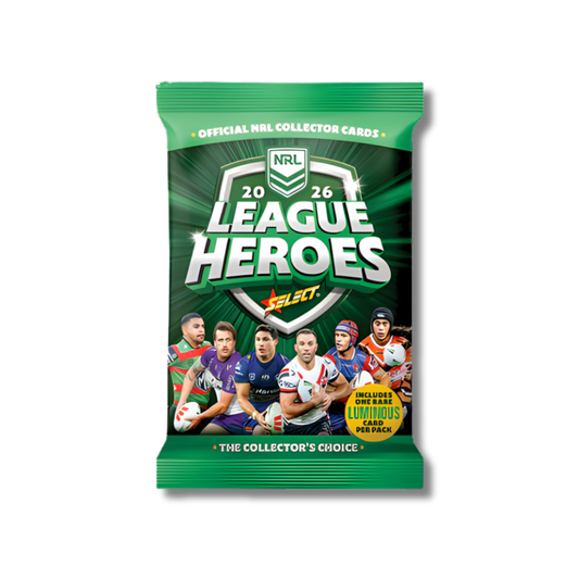 NRL 2026 League Heroes 'Collector's Choice' Pack