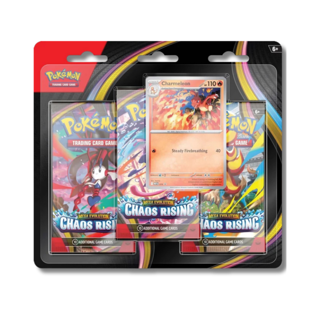 Pokémon TCG: Chaos Rising 3-Pack Blister