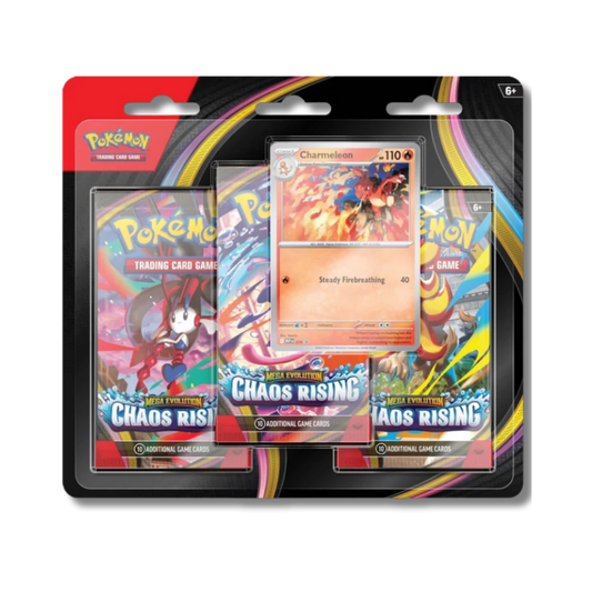 Pokémon TCG: Chaos Rising 3-Pack Blister