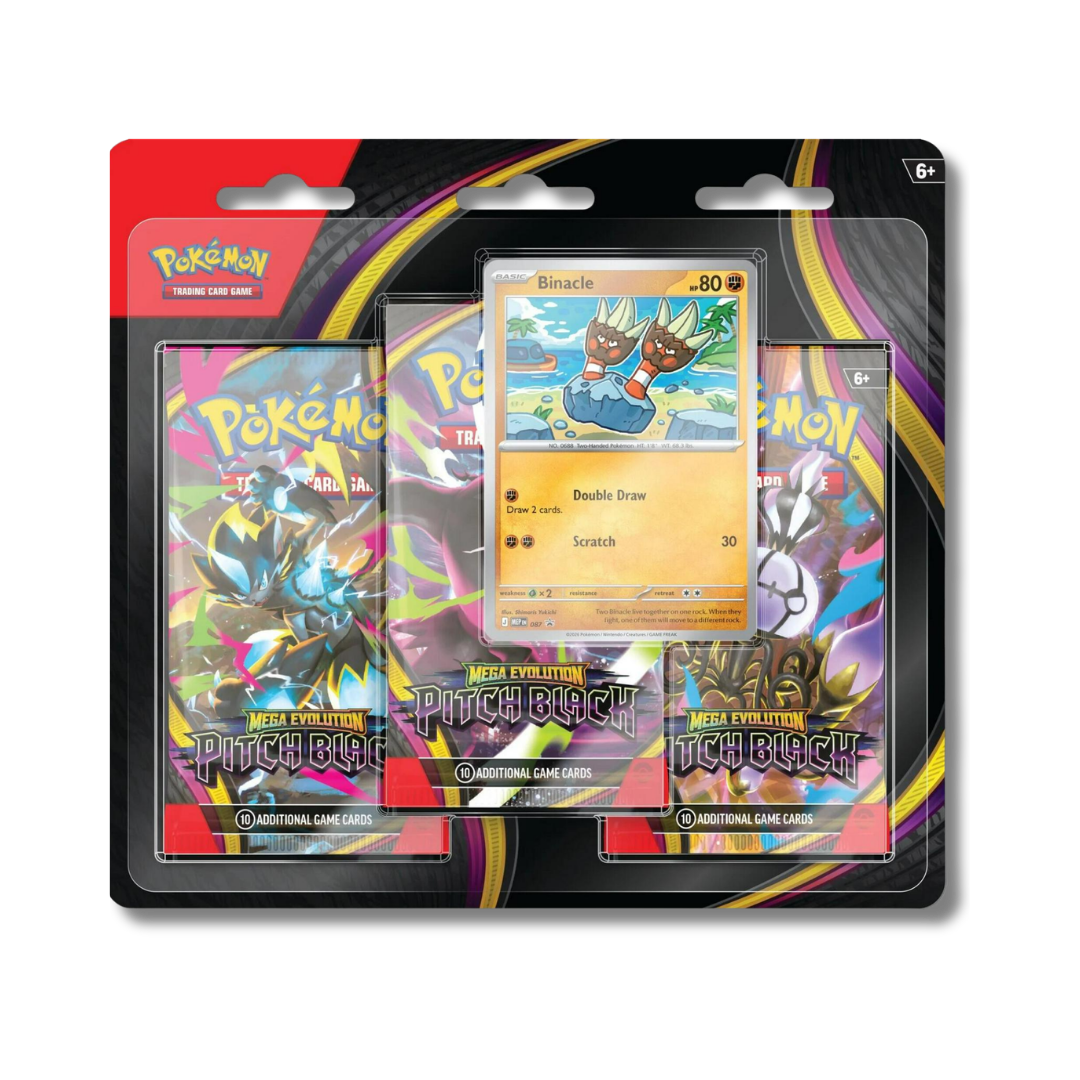 Pokémon TCG: Pitch Black 3-Pack Blister