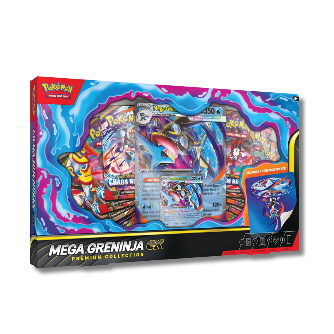 Pokémon TCG: Mega Greninja ex Premium Collection
