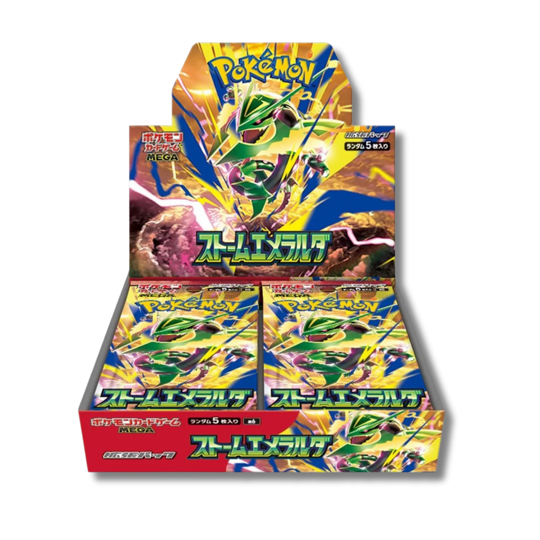 Pokémon TCG: Storm Emeralda Japanese Booster Box