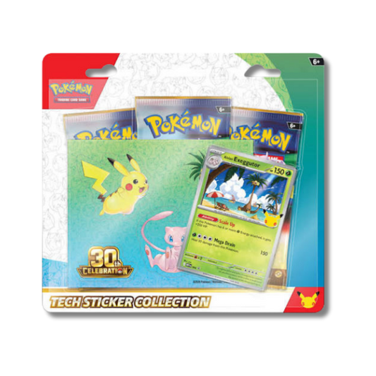 Pokémon TCG: 30th Celebration Tech Sticker Collection
