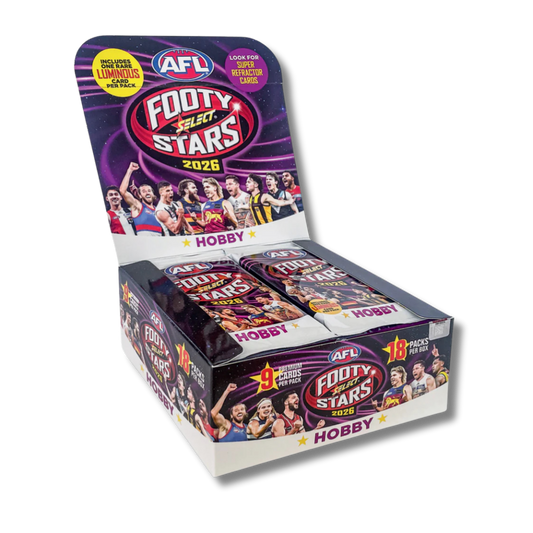 AFL 2026 Footy Stars 'Hobby' Box