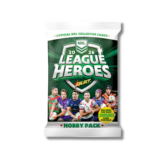 NRL 2026 League Heroes 'Hobby' Pack